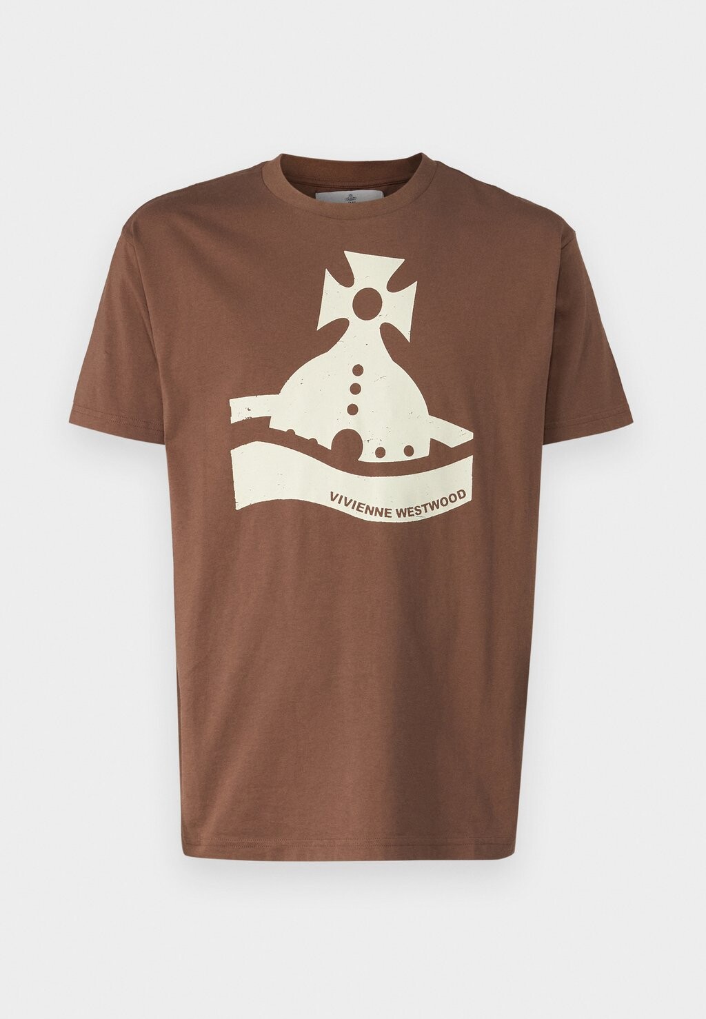 

Футболка с принтом SUNKEN CLASSIC UNISEX Vivienne Westwood, коричневый