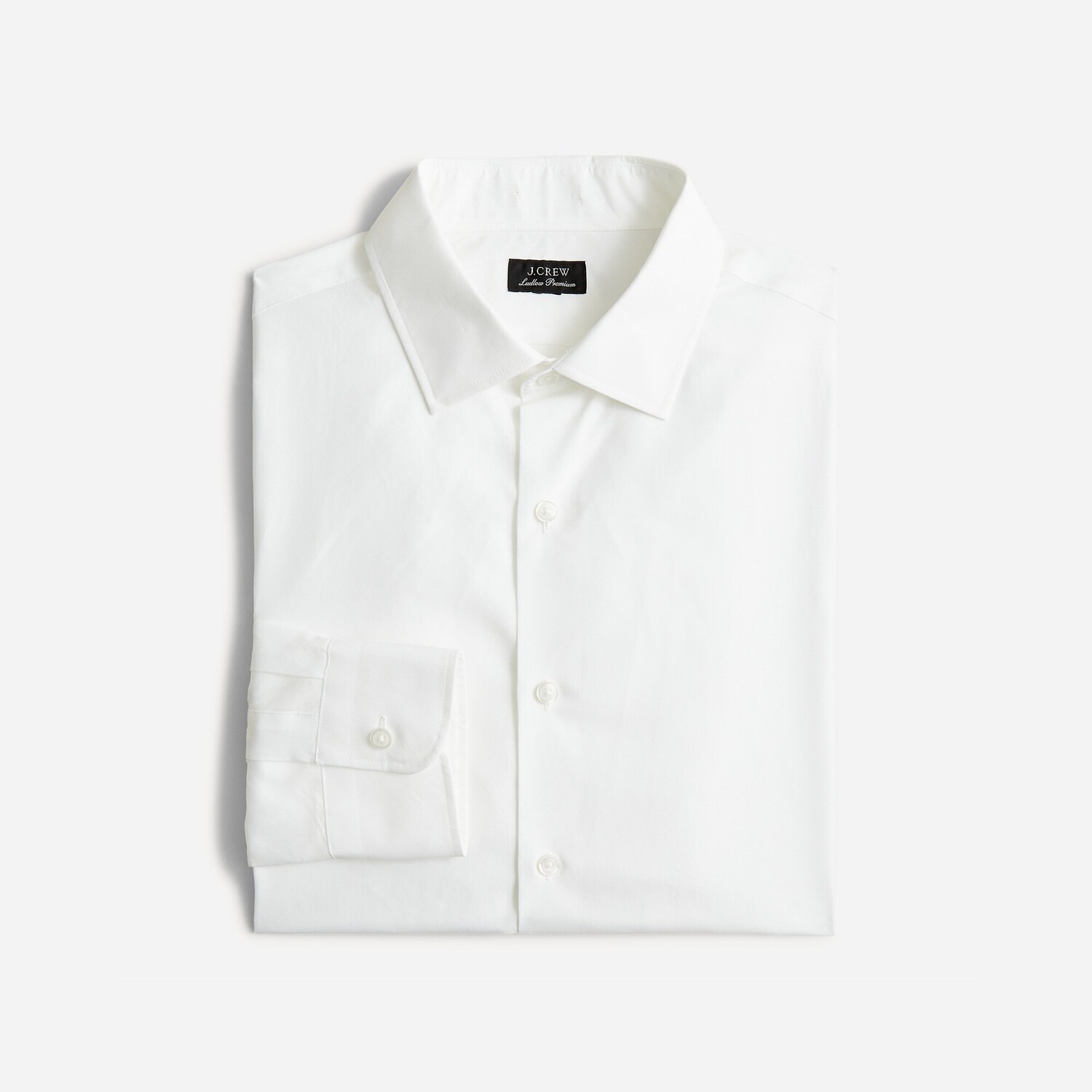 

Рубашка из тонкого хлопка премиум-класса Ludlow J.Crew, белый