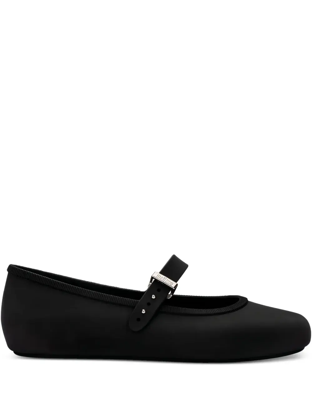 Балетки Soft с пряжками Melissa, черный