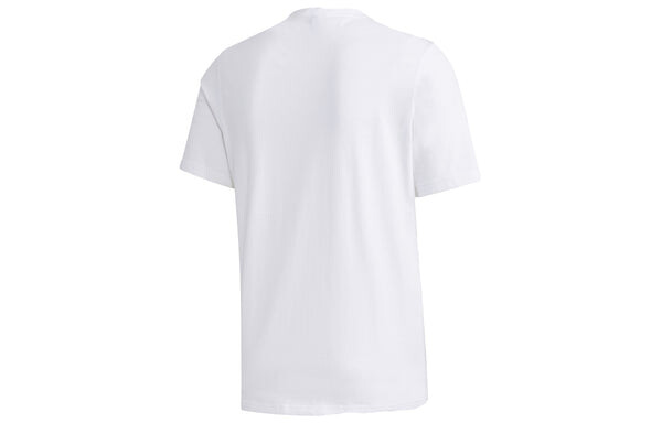 Футболка neo m ctee casual round neck short sleeve white Adidas, белый — фото 2