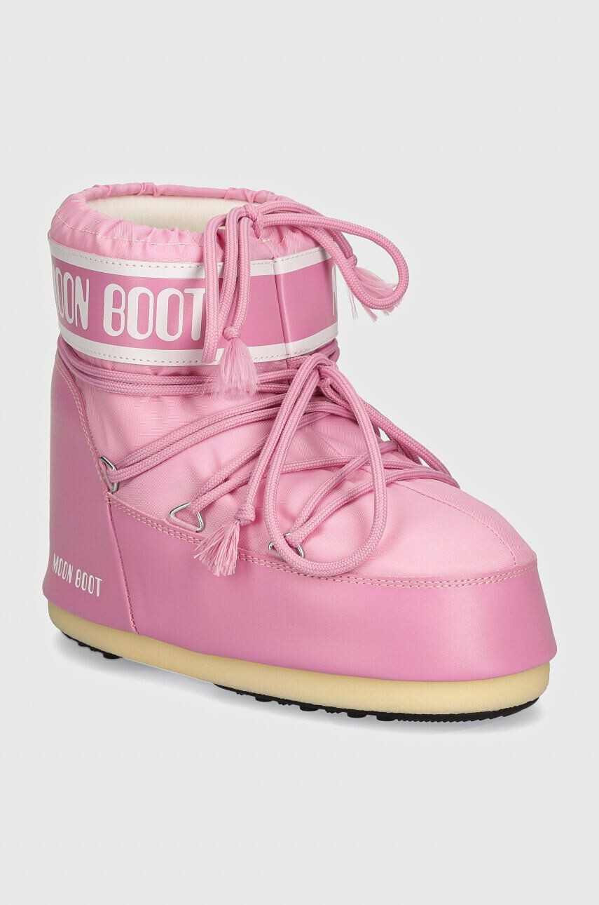 

Зимние ботинки Moon Boot MB ICON LOW NYLON, розовый