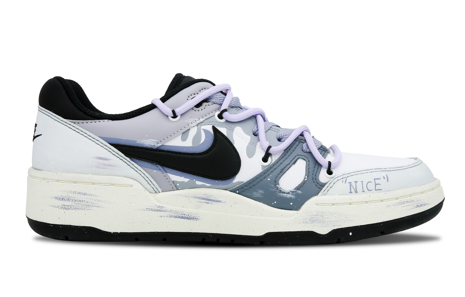 

Мужские кроссовки для скейтбординга Nike Full Force, Purple/Gray/White