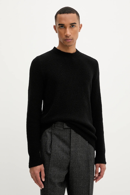 

Трикотажный шерстяной свитер Mareselo Barena Venezia, черный
