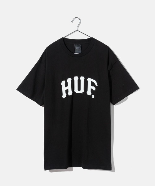 

Футболка с коротким рукавом, принт HUF ARCH HUF, черный