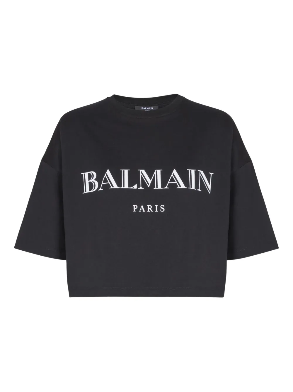 

Футболка с логотипом BALMAIN, черный
