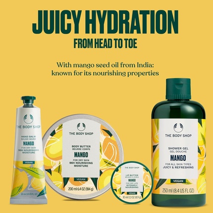Рождественский подарочный набор Mango Collection: гель для душа 250 мл The Body Shop — фото 3
