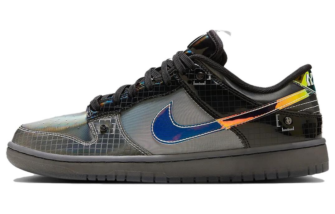 Обувь для скейтбординга Nike Dunk Low унисекс, Серый/Желтый