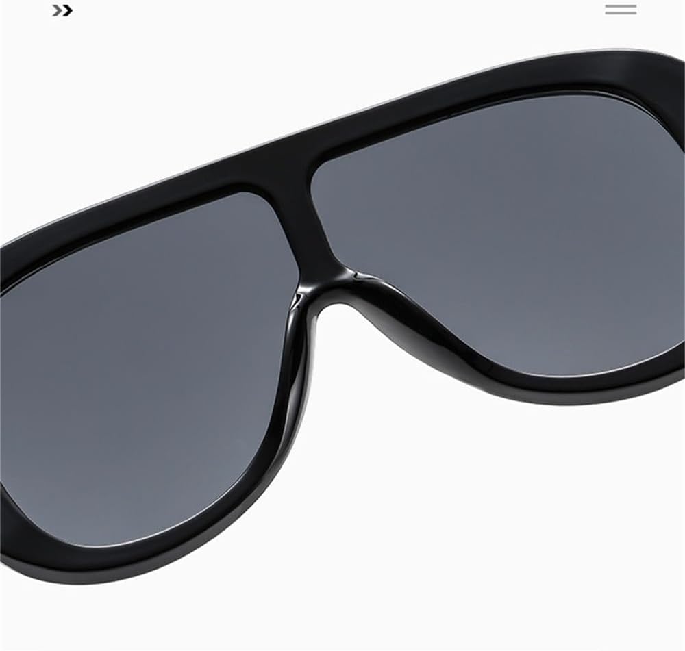 

Солнцезащитные очки большого размера для женщин, винтажные солнцезащитные очки в крупной оправе, аксессуары для мужчин, очки с защитой от УФ-излучения UV400. 2027 год MTZJH, C6