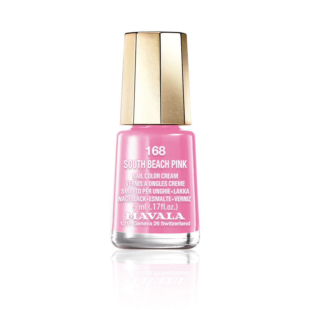 

Лак для ногтей Nail color Mavala, 5 мл, 168-south beach pink