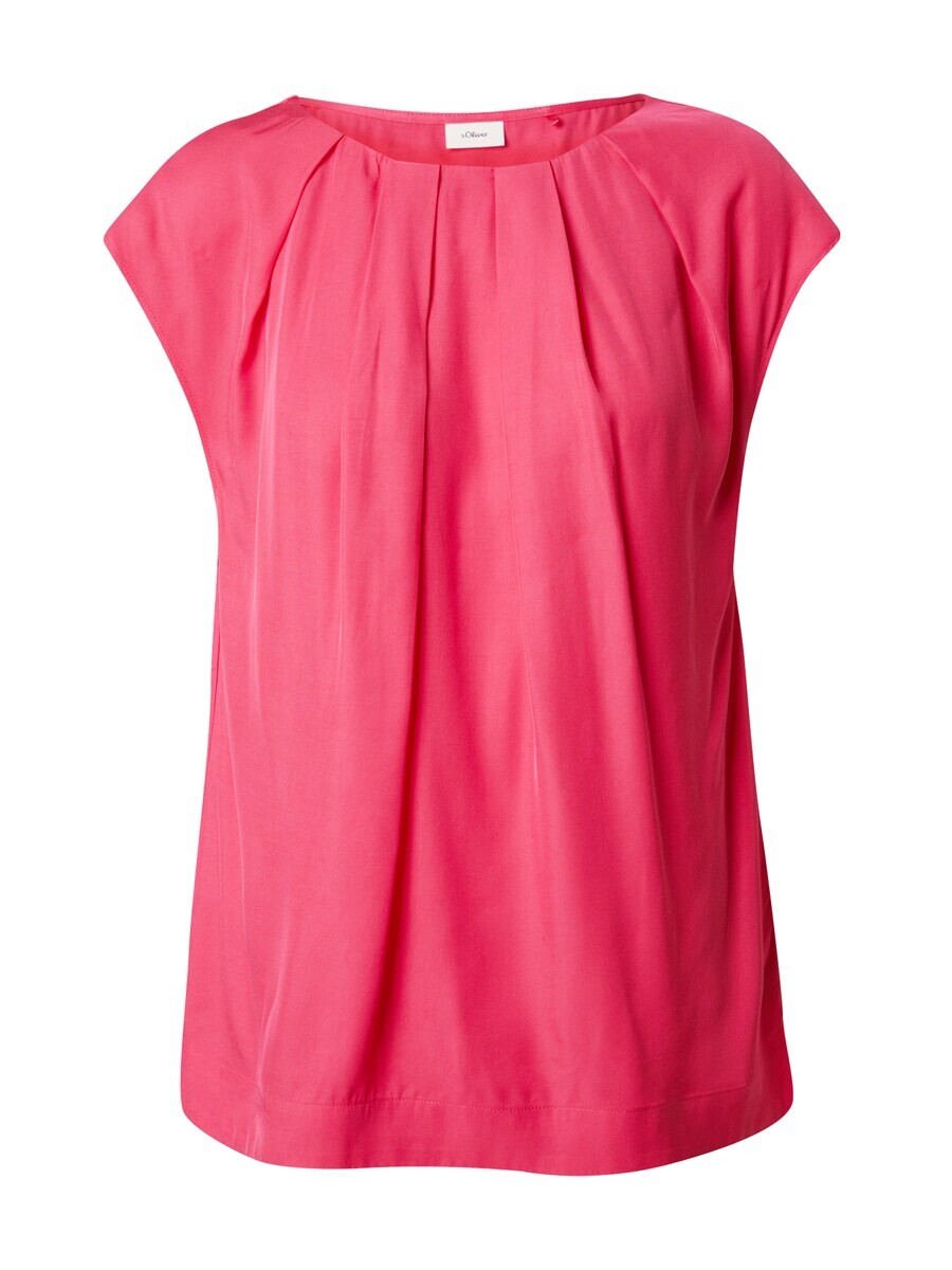 

Блузка с коротким рукавом s.Oliver BLACK LABEL Blouse, розовый