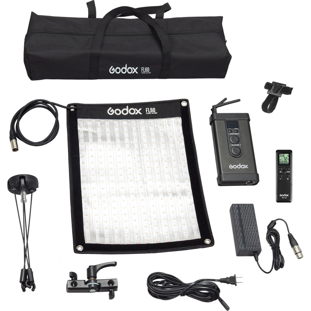 

Гибкий светодиодный светильник Godox FL60 (11,8 x 17,7 дюйма)