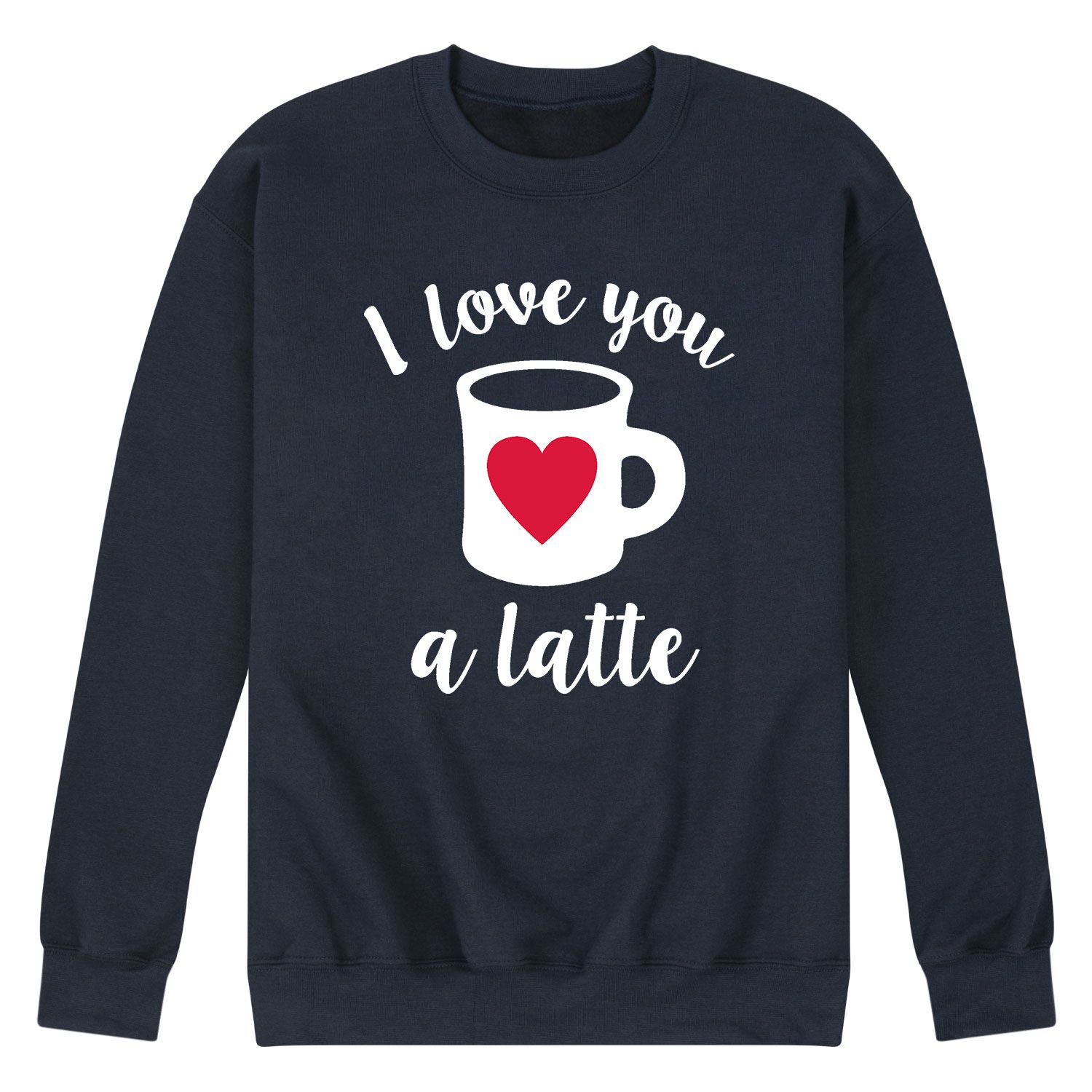 

Мужской свитшот Love You A Latte Licensed Character