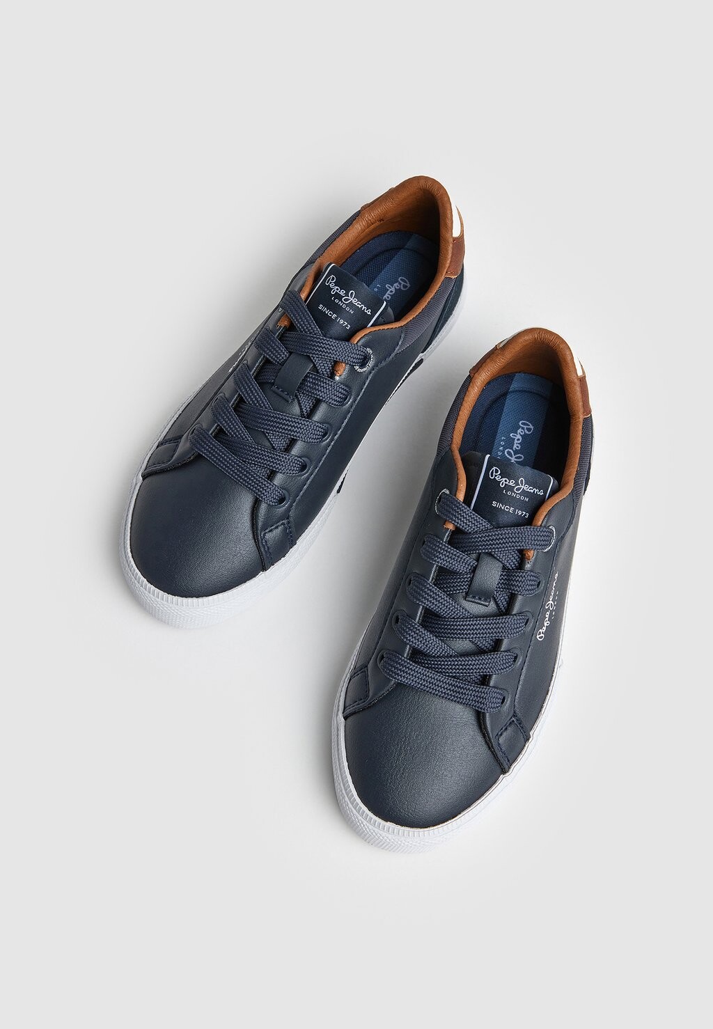 Кроссовки низкие KENTON COURT B Pepe Jeans, цвет navy blue — фото 3
