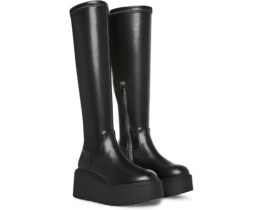 Сапоги женские Steve Madden Ankerr высокие на платформе, черный