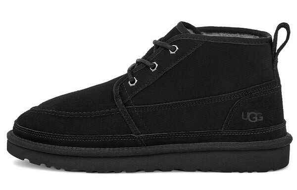 Зимние ботинки мужские Ugg с меховой подкладкой, черный — фото 2