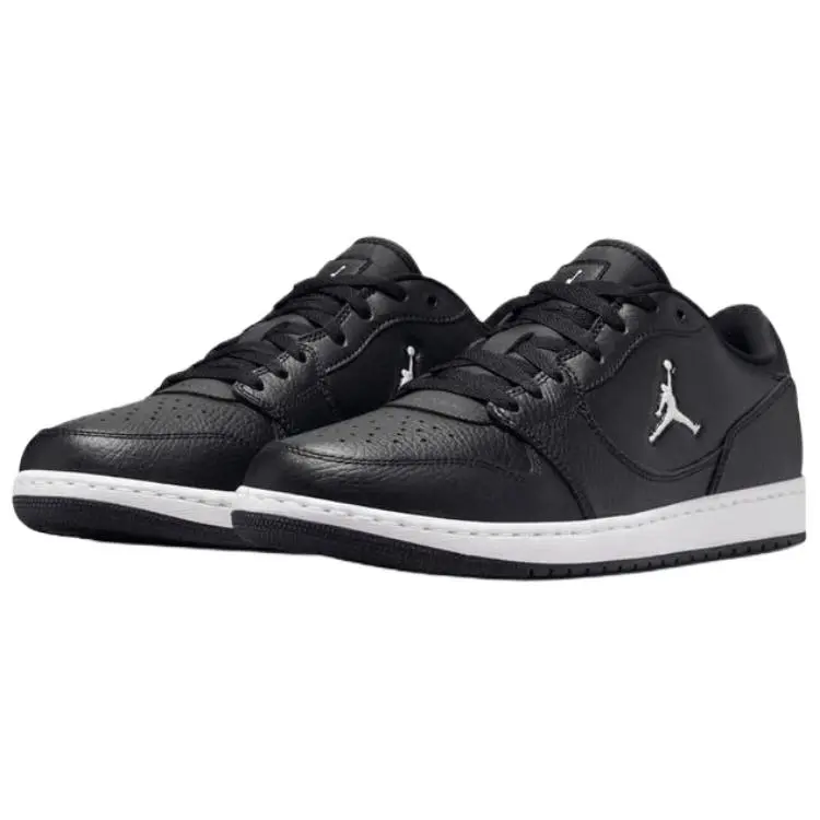 Jordan Court Connect Low Top Vintage баскетбольные кроссовки мужские черные — фото 4