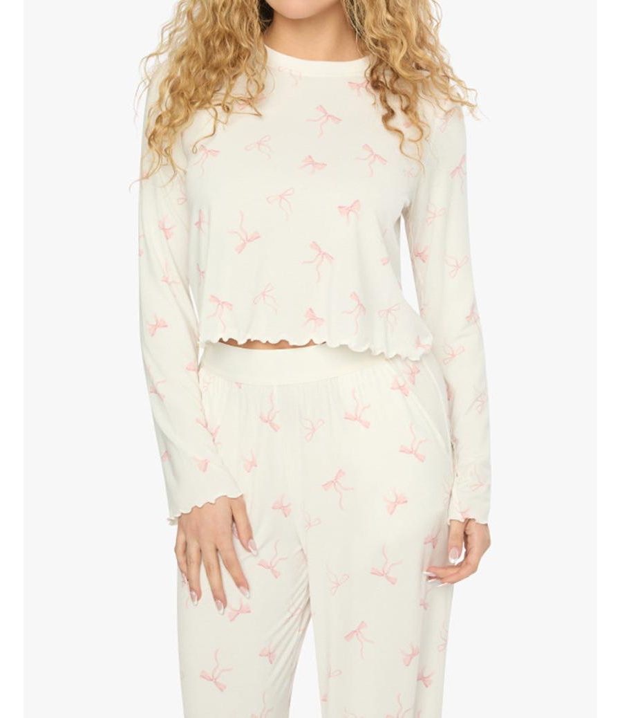 

Женская свободная футболка с круглым вырезом WeWoreWhat, Ivory/pink, Розовый, Женская свободная футболка с круглым вырезом WeWoreWhat, Ivory/pink