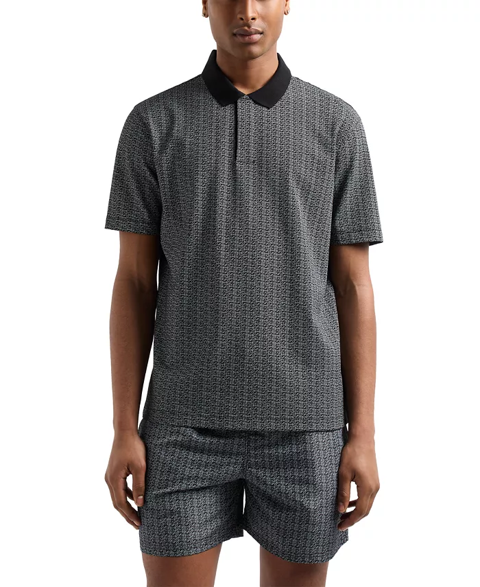 

Мужская поло AX Logo A|X Armani Exchange, черный