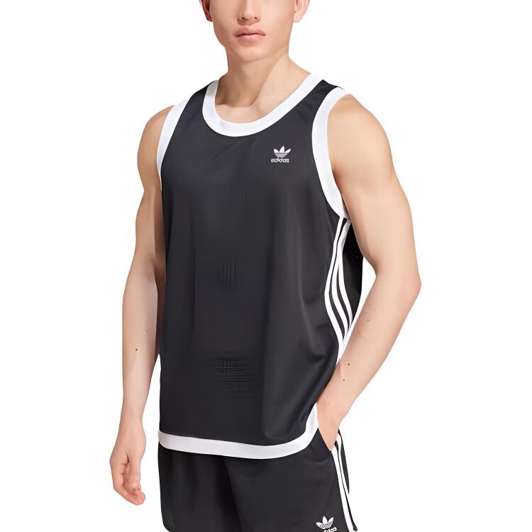 

Майка Mock Eyelet для мужчин, черный Adidas Originals, черный