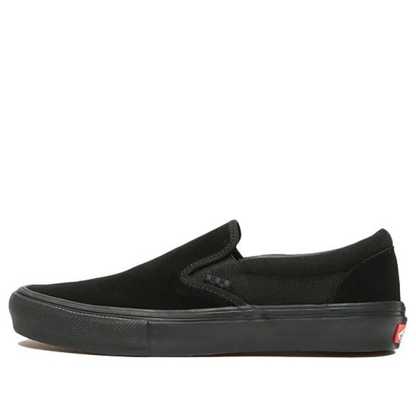 

Кроссовки skate slip-on 'black checkerboard' Vans, черный