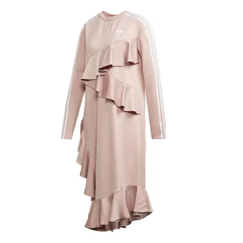 

Куртка x j koo women's spirit dress 'pink' Adidas, розовый