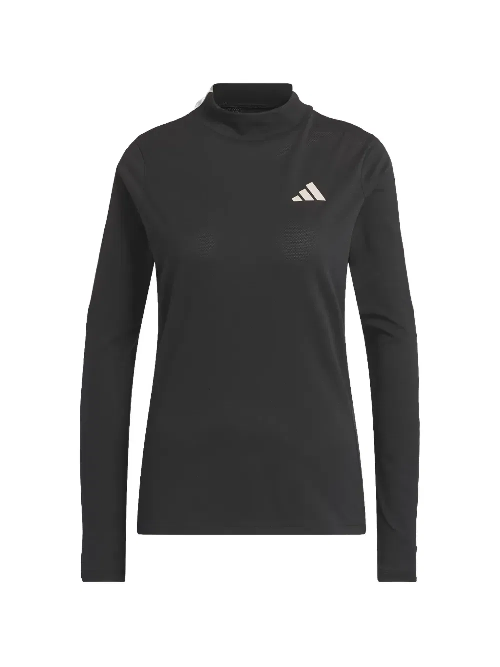 Футболка для гольфа с высоким воротником Adidas, черный