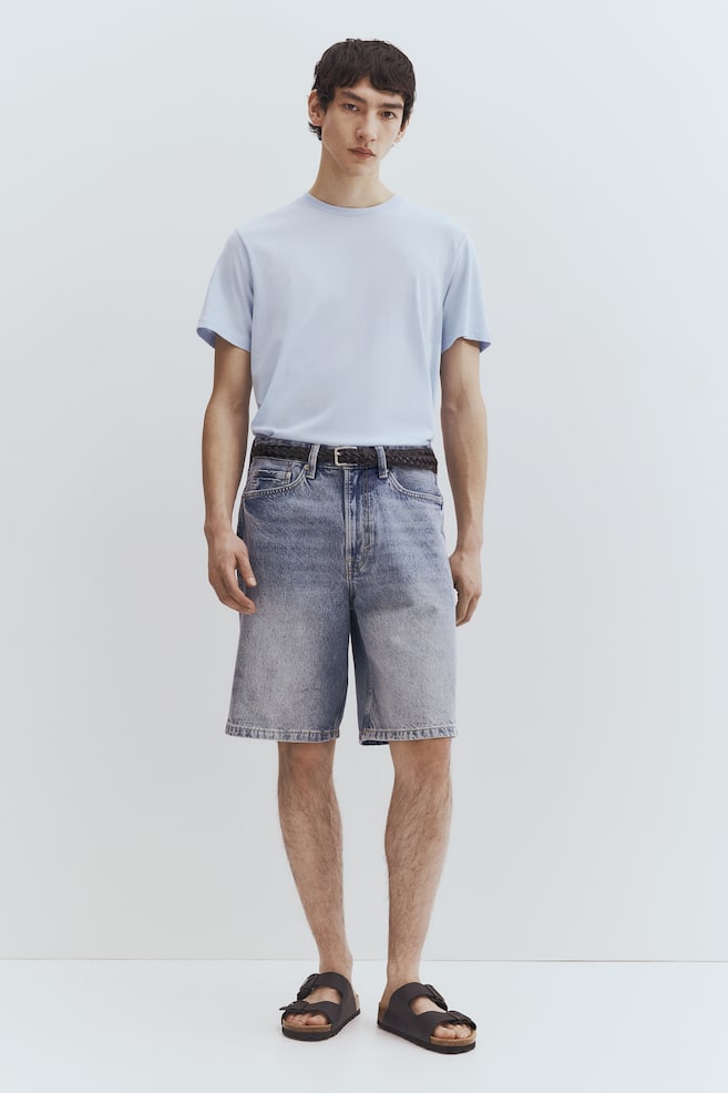 

Футболка обычного кроя H&M, голубой
