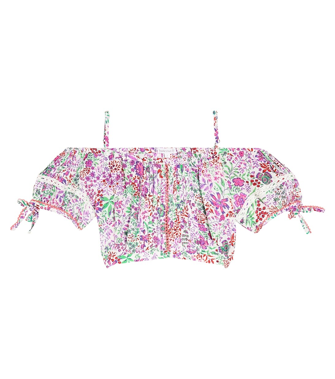

Топ bonny с принтом Poupette St Barth Kids, мультиколор