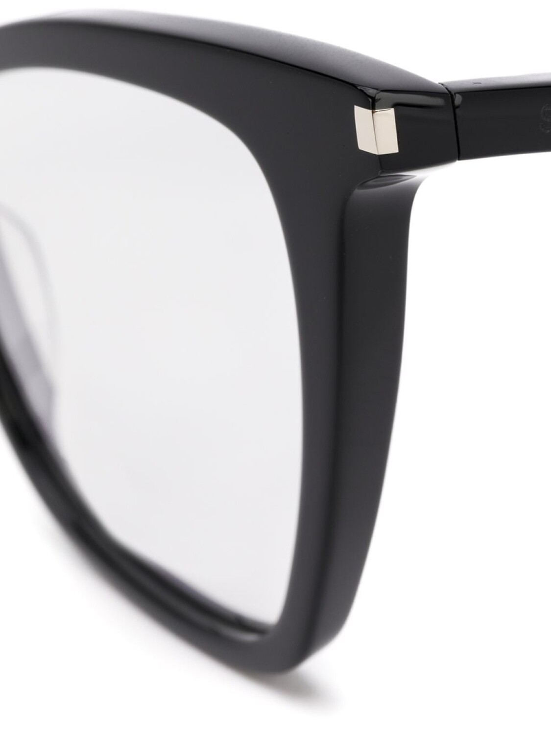 Saint Laurent Eyewear очки SL386 в оправе 'кошачий глаз', черный — фото 3