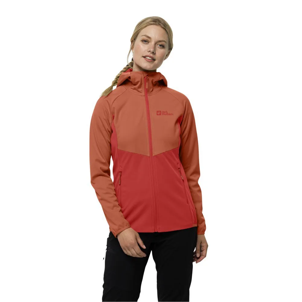 

Куртка Jack Wolfskin Go Hike Softshell, оранжевый