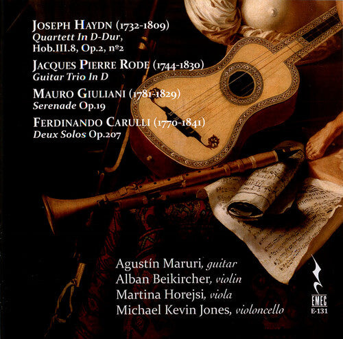 

CD диск Carulli / Giuliani / Haydn / Rode / Maruri: Haydn Rode Giuliani Carulli