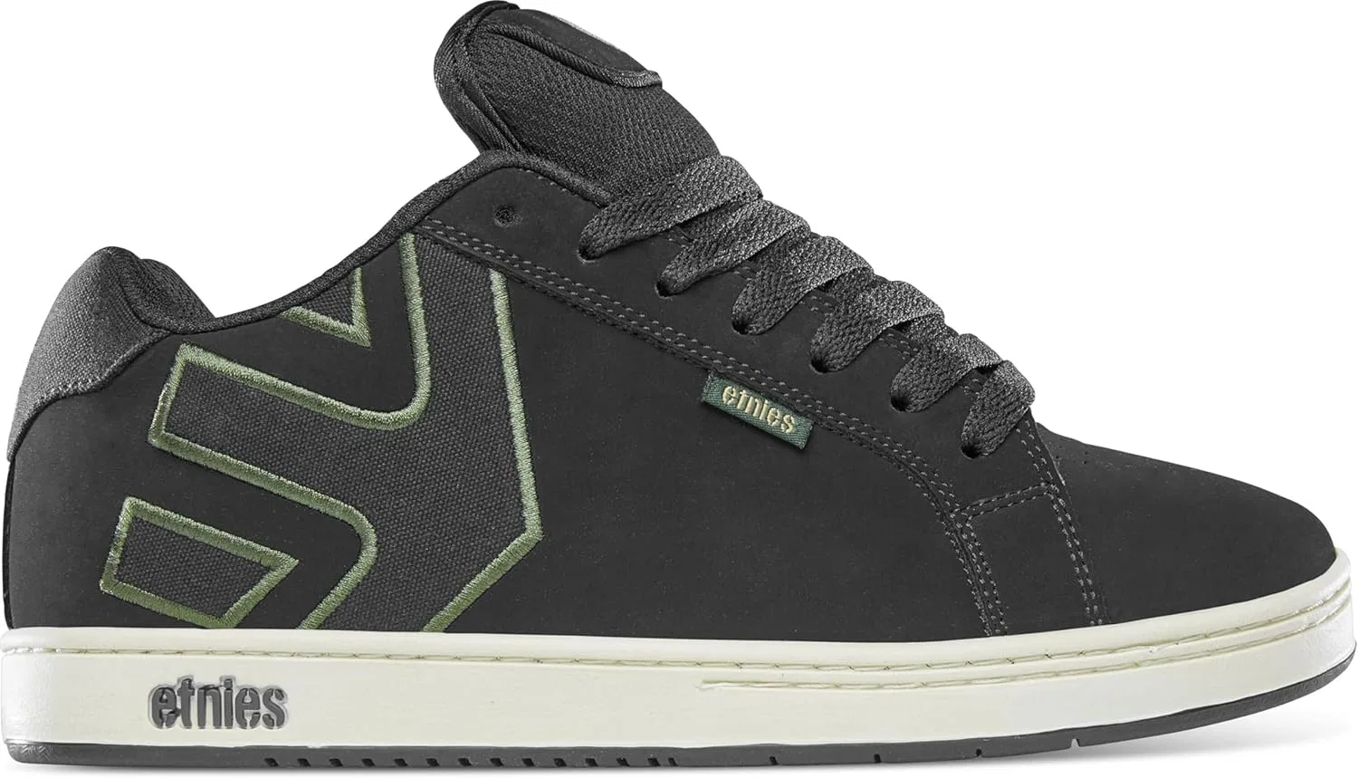 Кроссовки для скейтбординга Etnies Fader, Black/Green — фото 4