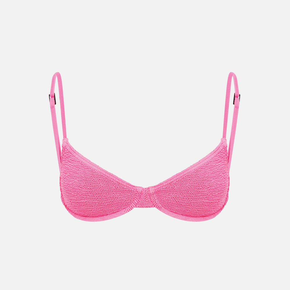 

Топ бикини Bond Eye Gracie Balconette, цвет Candy Pink Recycled