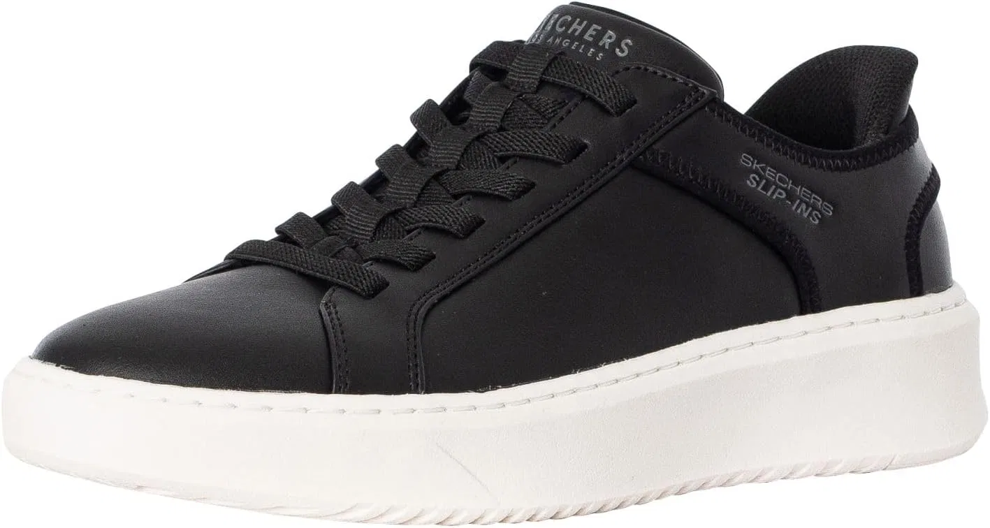 Мужские туфли Skechers Hands-Free Court Break Double Ventilated, 2-Black Duraleather Mesh