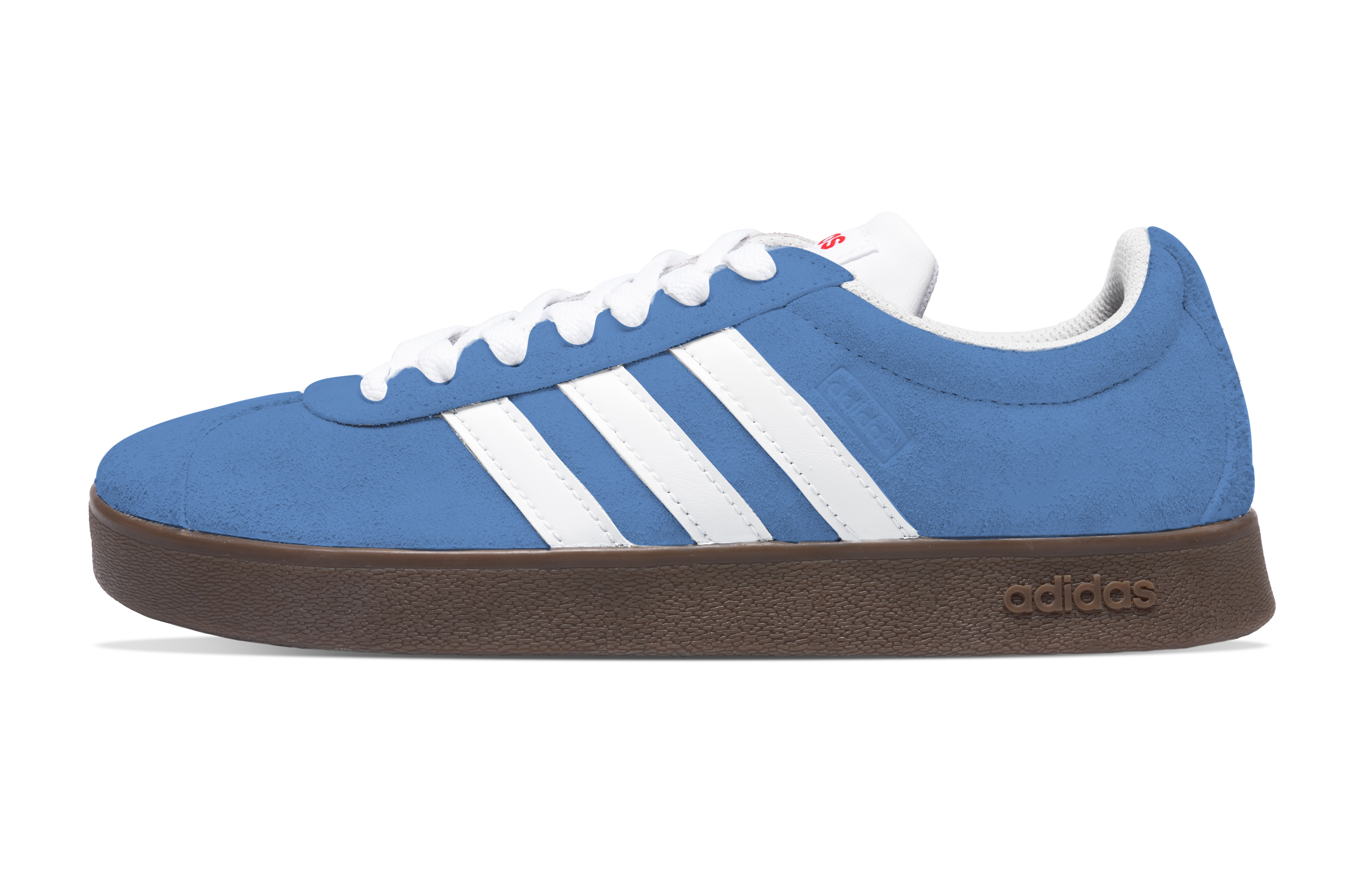 

Кроссовки adidas neo Vl Court Classic Skateboarding Shoes Unisex Low-top Blue-white-brown, коричневый