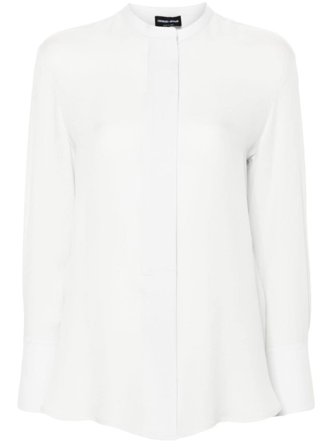 

Giorgio Armani шелковая рубашка, белый