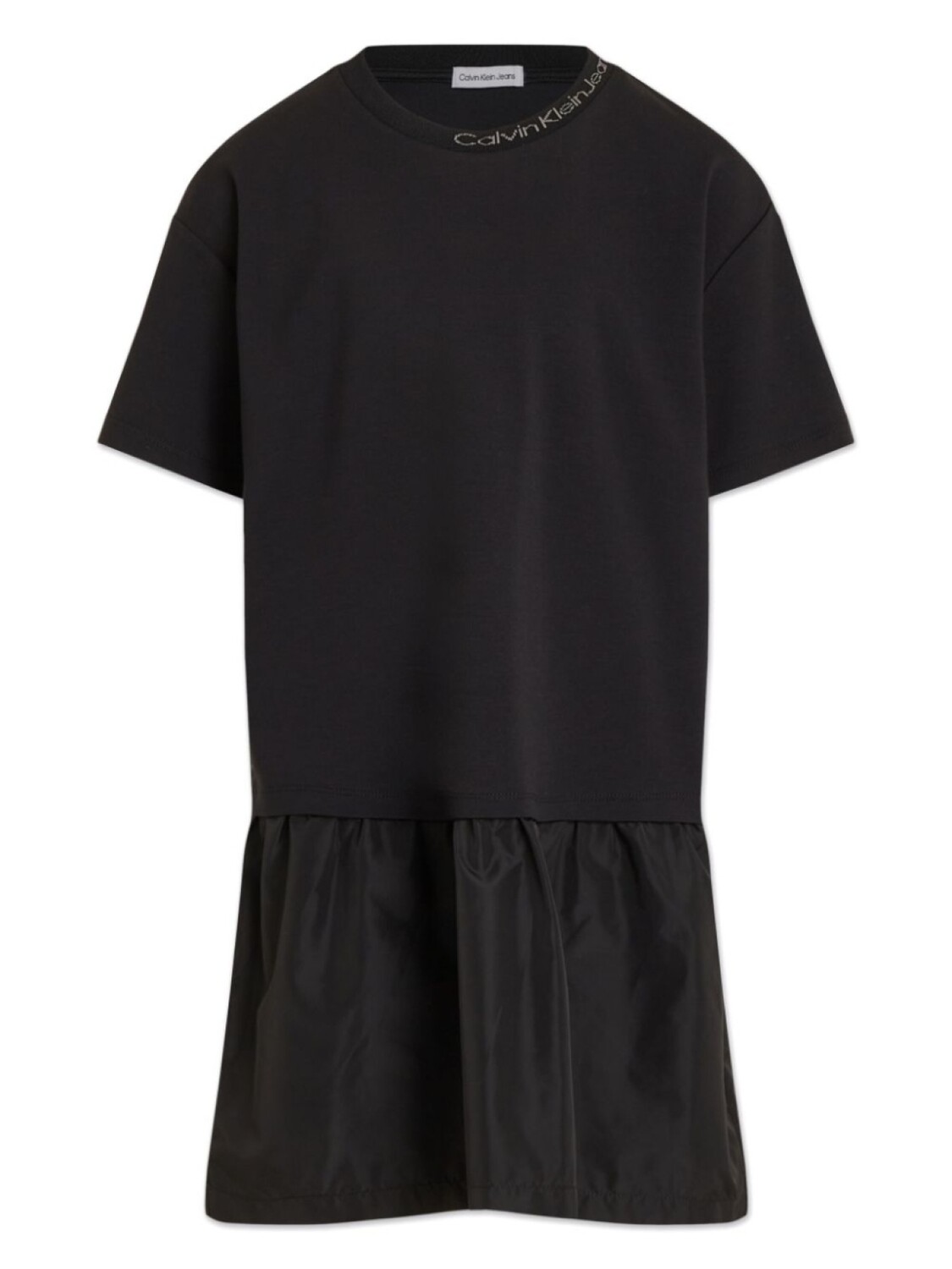 

Платье с вышивкой Calvin Klein Kids, черный