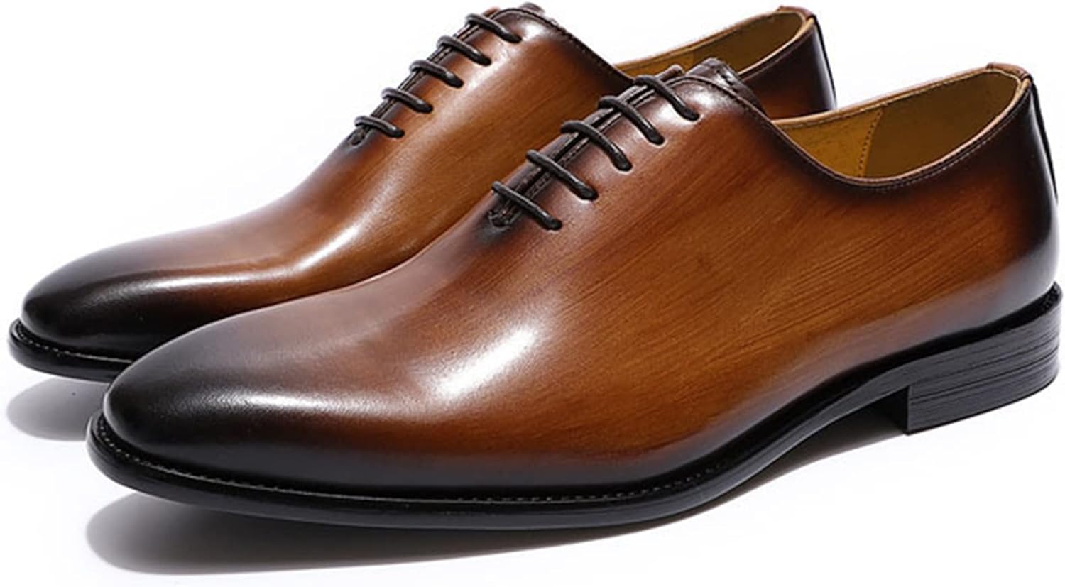 

Мужские классические туфли-оксфорды TTiiLoe из натуральной кожи на шнуровке с гладким носком для деловых встреч, свадеб, работы и вечеринок (Цвет: серый, Размер: 39)