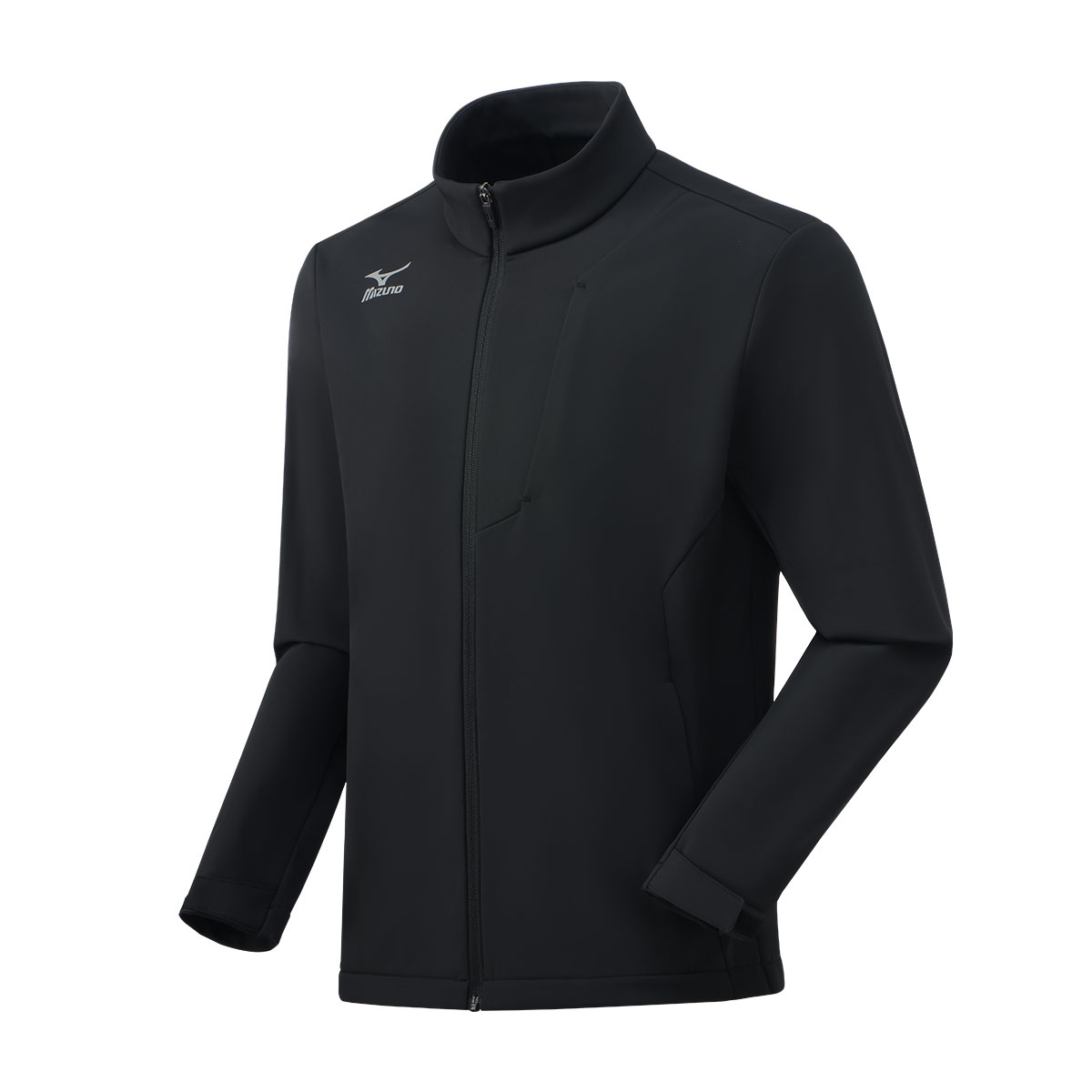 

Mizuno Ветрозащитная куртка с отложным воротником, Black