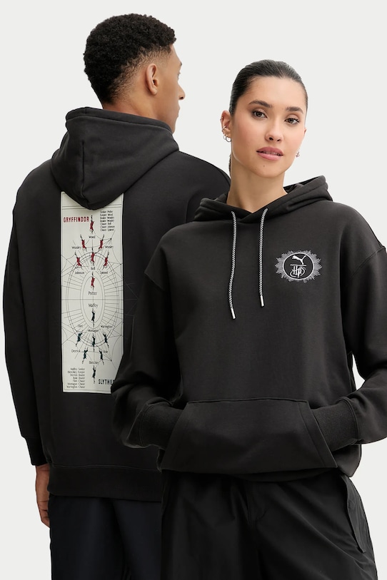 

Хлопковая толстовка HARRY POTTER Puma, черный