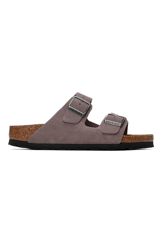 Узкие сандалии Arizona с мягкой стелькой Birkenstock, фиолетовый