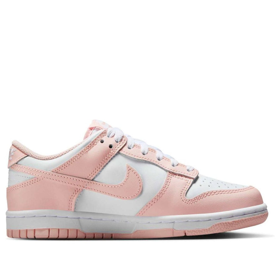 Кроссовки (GS) Nike Dunk Low 'White Washed Coral', белый — фото 2