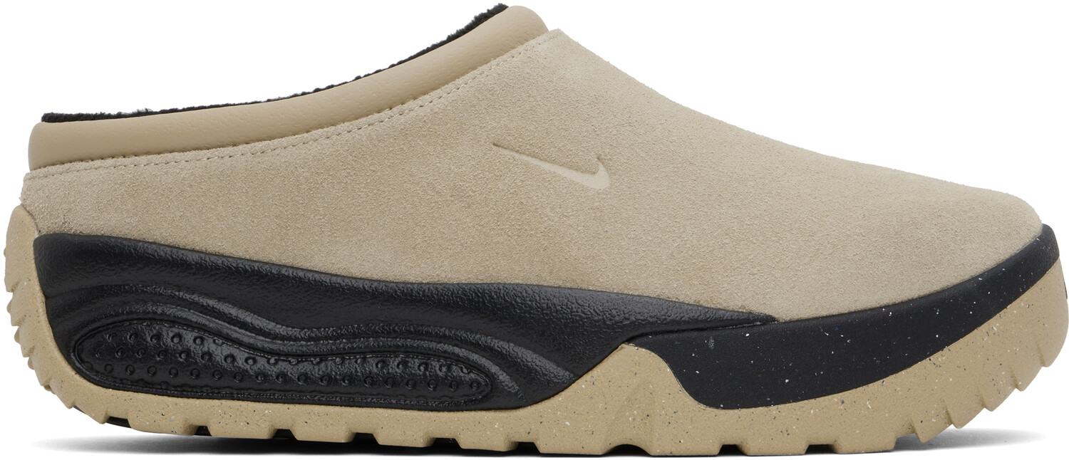 

Бежевые мокасины ACG Rufus Nike, Limestone/Limestone/Black