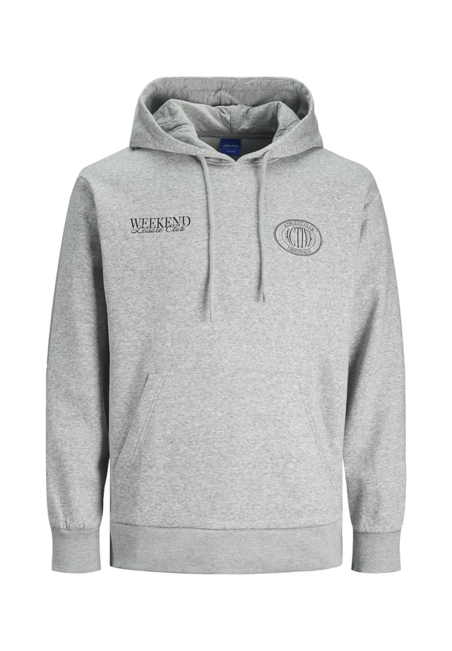 

Толстовка с капюшоном Bradley Weekend Jack & Jones, серый