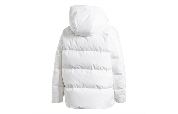 Пуховик (WMNS) adidas Puff Down Jkt Sports Down Jacket White, белый — фото 2