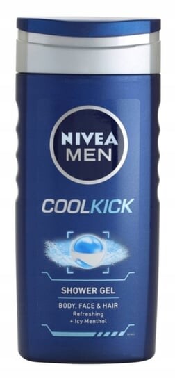 

Гель для душа для лица, тела и волос 250мл Nivea Men Cool Kick