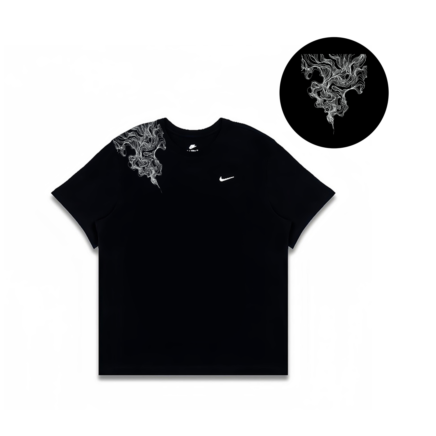 

Nike Спортивная футболка Men's Black, Черный, Nike Спортивная футболка Men's Black