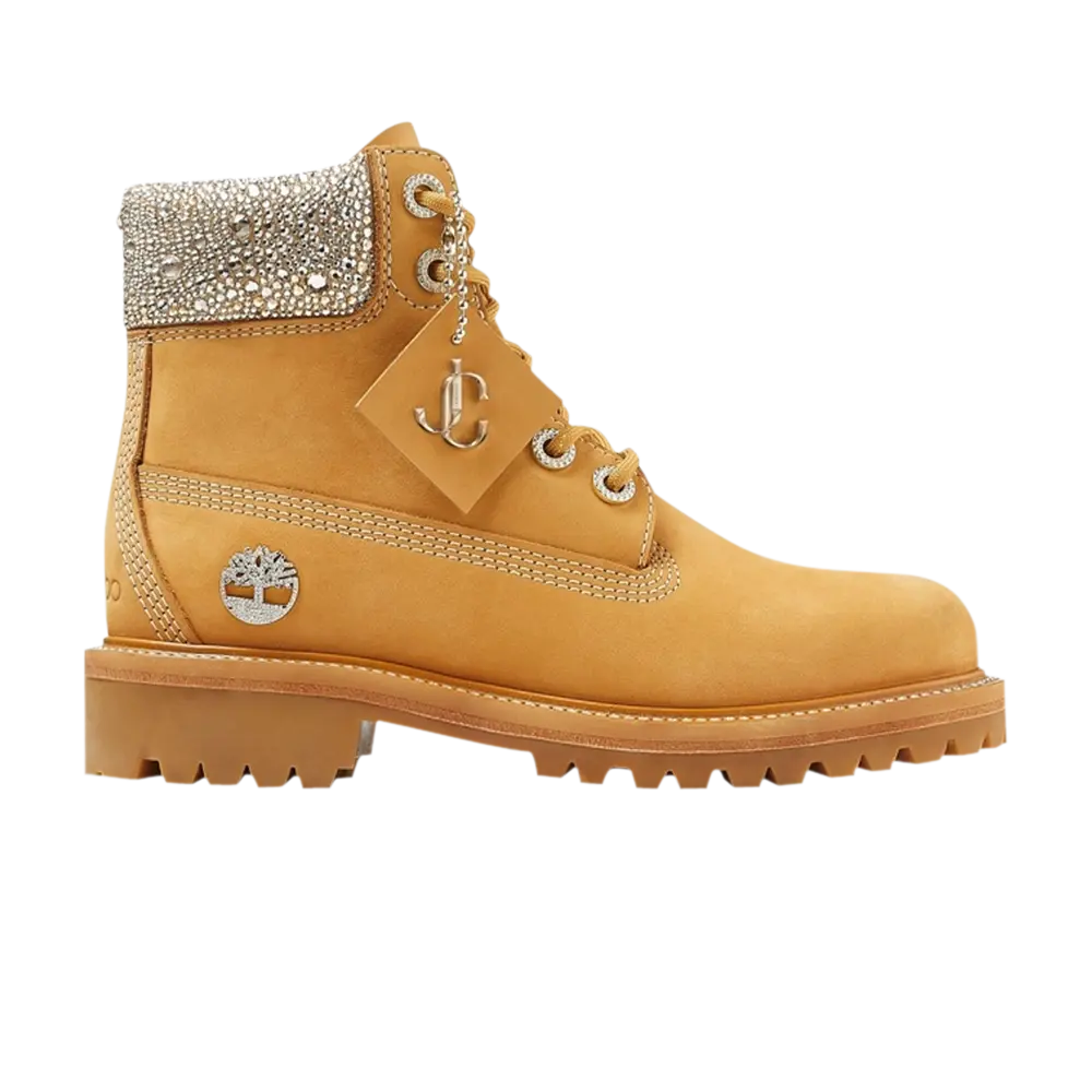 

Ботинки премиум-класса Jimmy Choo x 6 дюймов Timberland, желто-коричневый