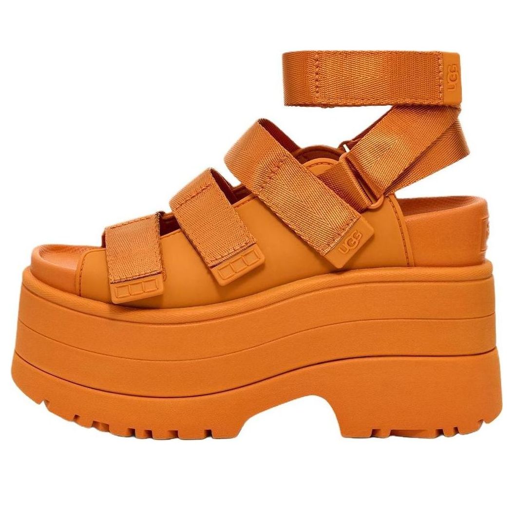 Сандалии (WMNS) UGG GoldenRise Platform Sandals 'Dark Apricot'