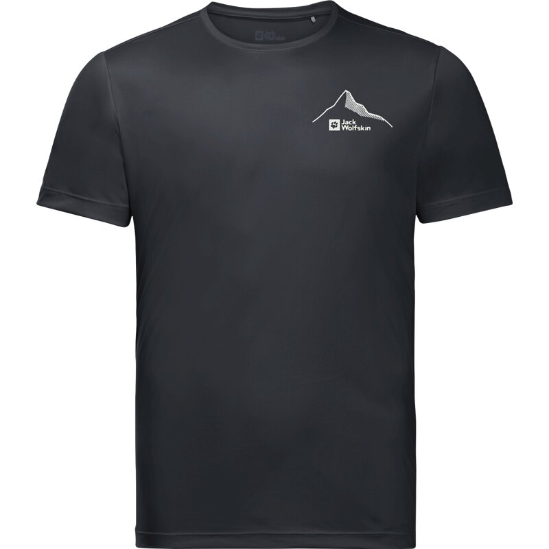 

Футболка с графикой пик тм Jack Wolfskin, цвет phantom